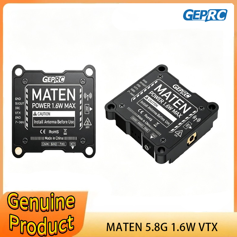 Drone Racing Transmitter - GEPRC MATEN 5.8G 1.6W VTX 72CH