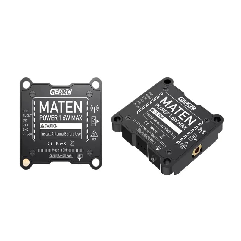 GEPRC MATEN 5.8G 1.6W VTX 72CH - Drone Racing Transmitter recension och pris