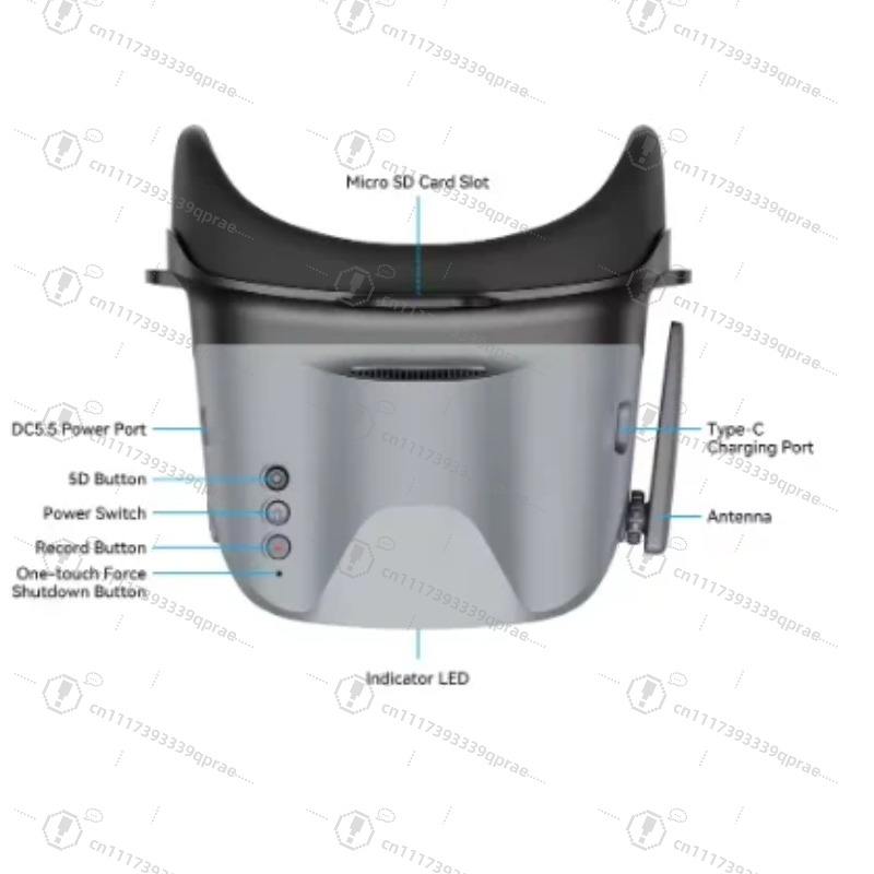 Analog FPV Goggles BETAFPV VR0 - Drone Racing Goggles recension och pris
